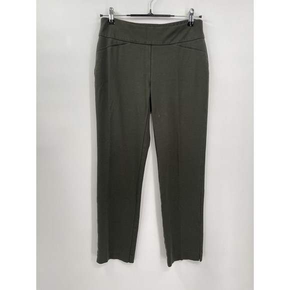 Charter Club  Woman’s‎ Cambridge Slim Green  Pants Size 4 - Picture 1 of 7